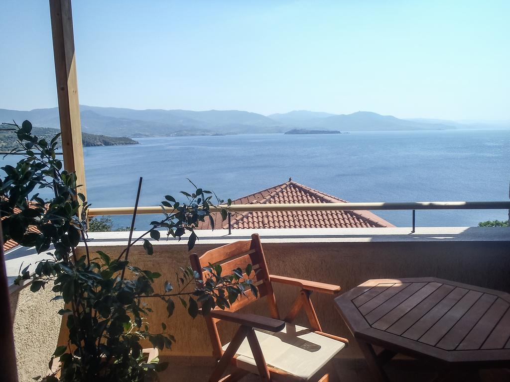 Grand View Rhea Villa Mithymna Eksteriør billede